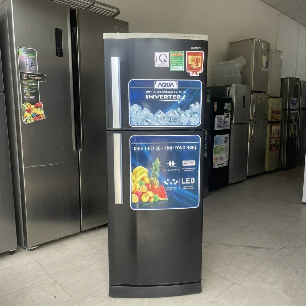 Tủ lạnh AQUA 190l inverter