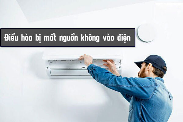 Cách sửa điều hòa mất nguồn và không vào điện